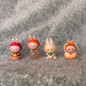 Labubu Pop Bean bundle set of 4 | POP MART The Monsters mini figures